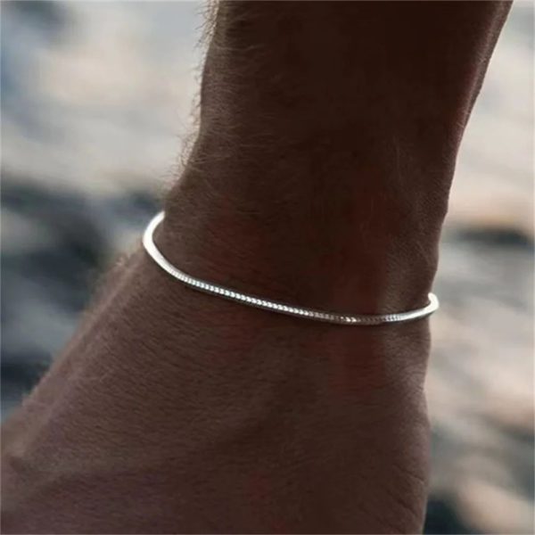 bracelet acier homme pas cher