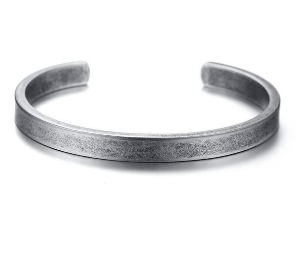 bracelet acier jonc