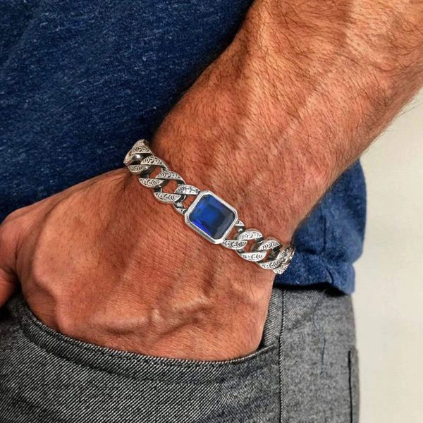 bracelet acier pour hommes