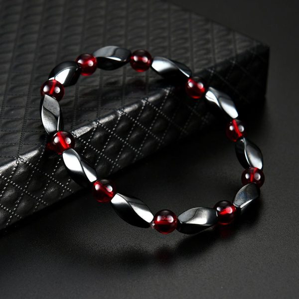 bracelet agate rouge
