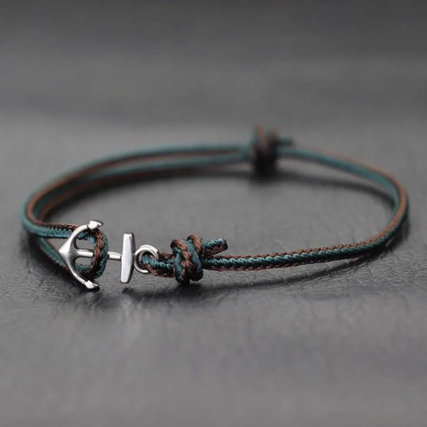 bracelet ancre de marine homme