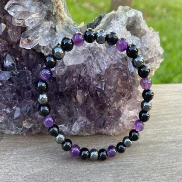 bracelet anti-stress lithothérapie