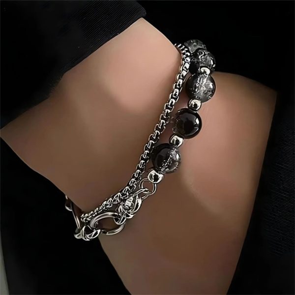 bracelet avec des perles