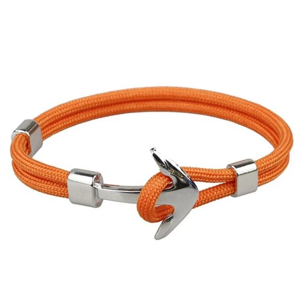 bracelet corde et ancre