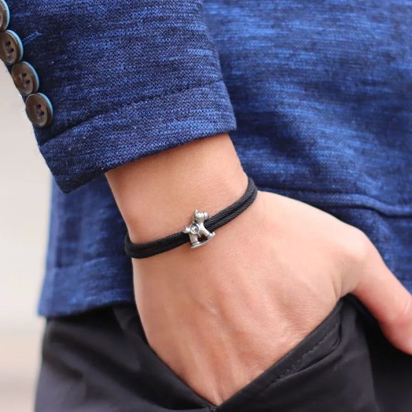 bracelet cordon cheval