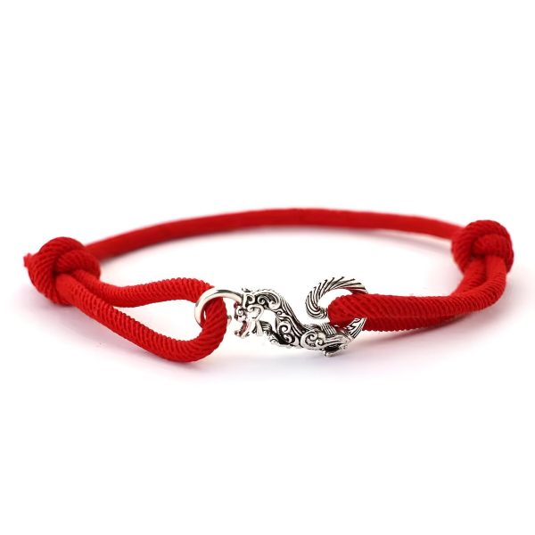 bracelet cordon coulissant dragon