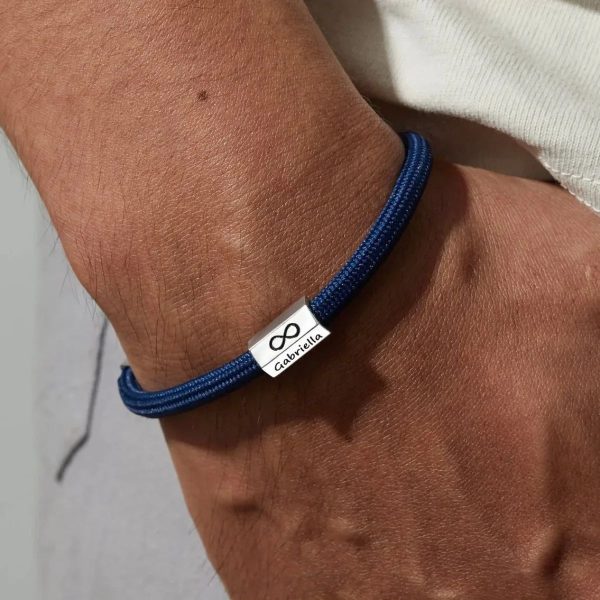 bracelet cordon homme personnalisé