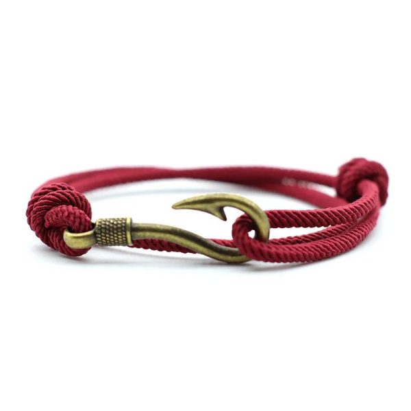 bracelet cordon marin homme