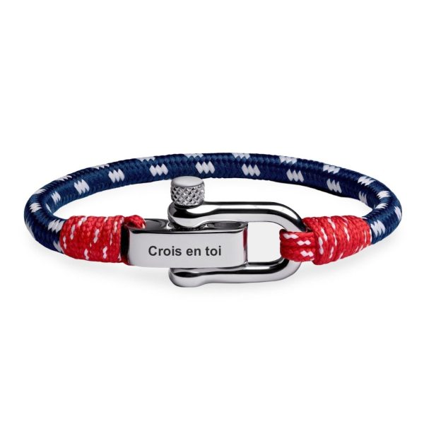 bracelet cordon personnalisé pour homme