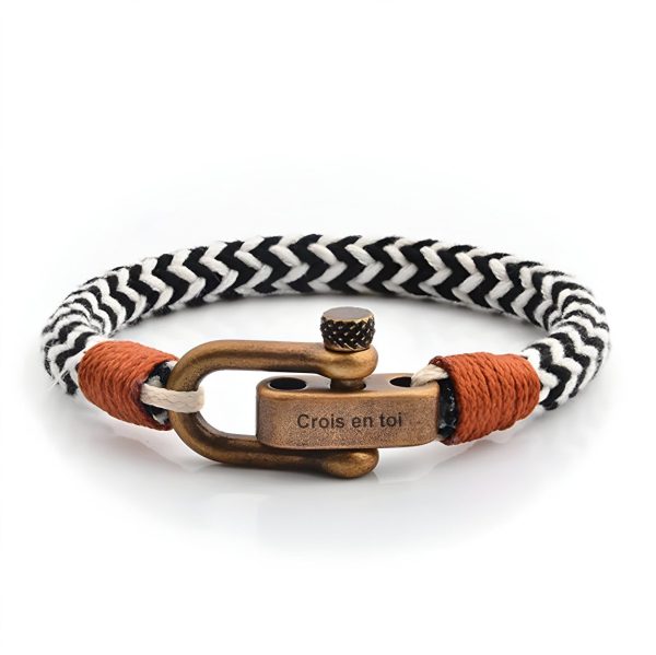 bracelet cordon personnalisé Santiago
