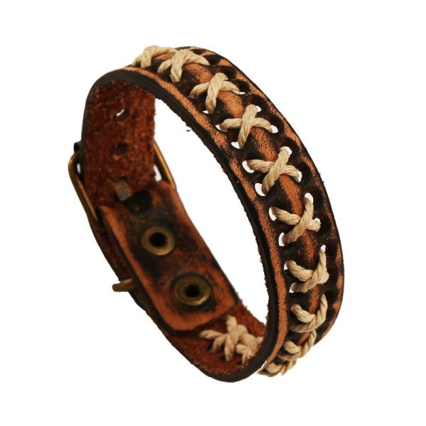 bracelet cuir homme artisanal