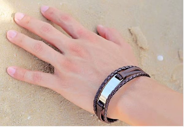 bracelet cuir homme personnalisé