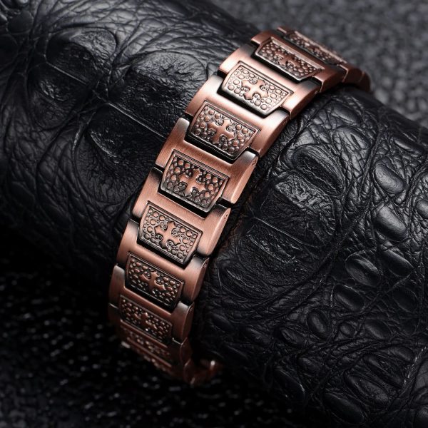 bracelet cuivre magnétique anti douleurs stress