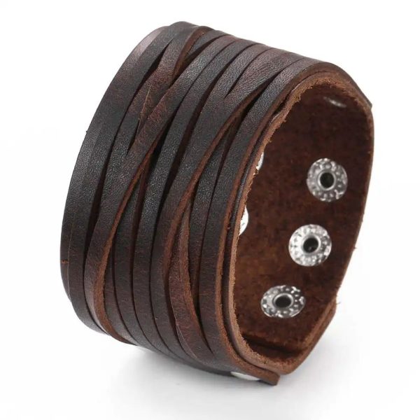 bracelet de force cuir homme artisanal