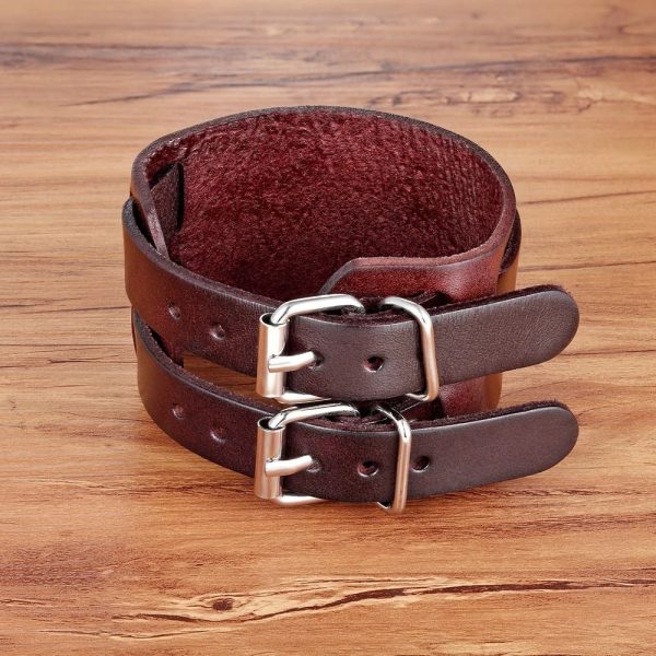 bracelet de force en cuir homme de qualité