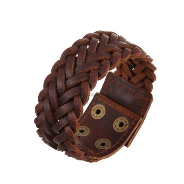 bracelet de force en cuir pour homme