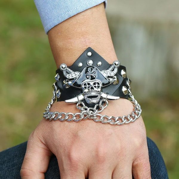 bracelet de force homme metaleux