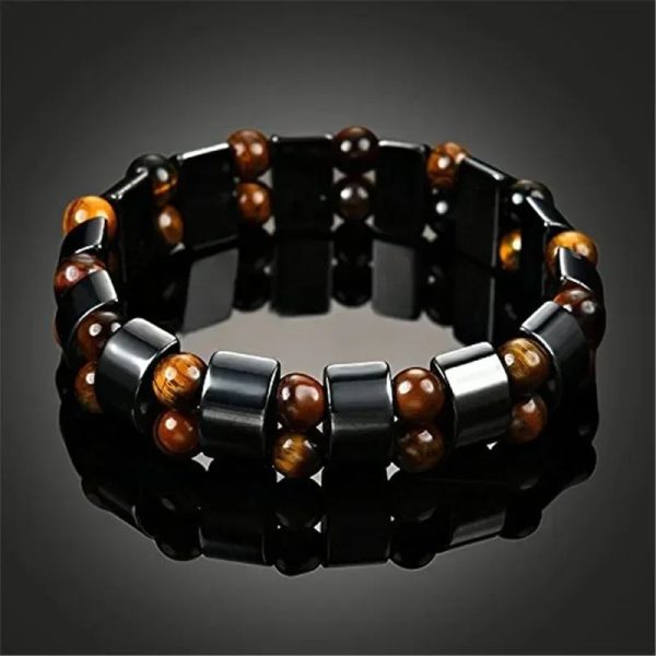 bracelet élastique œil de tigre