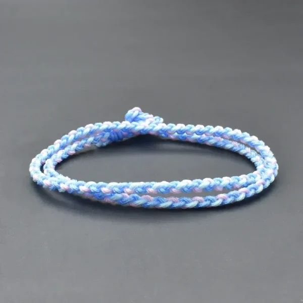 bracelet en cordon coloré