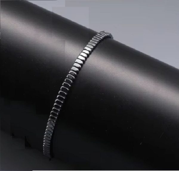 bracelet en hématite fine