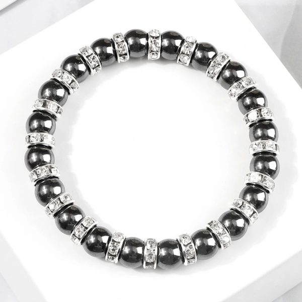 bracelet en hématite pour homme