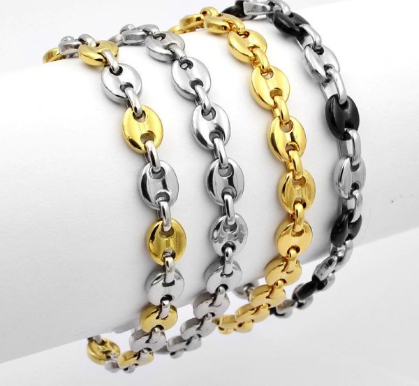 bracelet grain de café homme