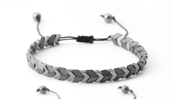 bracelet hématite homme