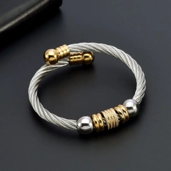 bracelet homme acier tendance