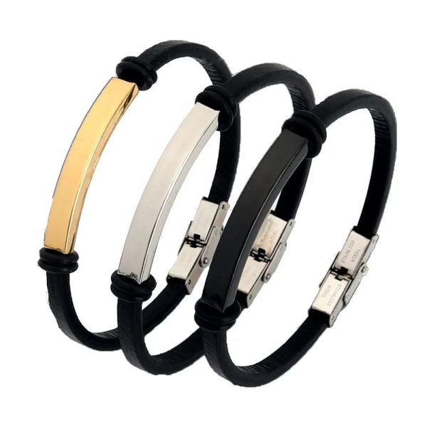 bracelet homme cuir personnalisable
