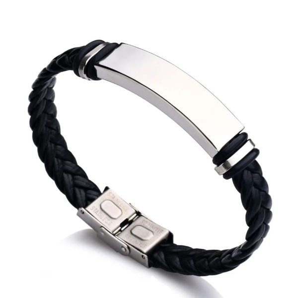 bracelet homme cuir personnalisé