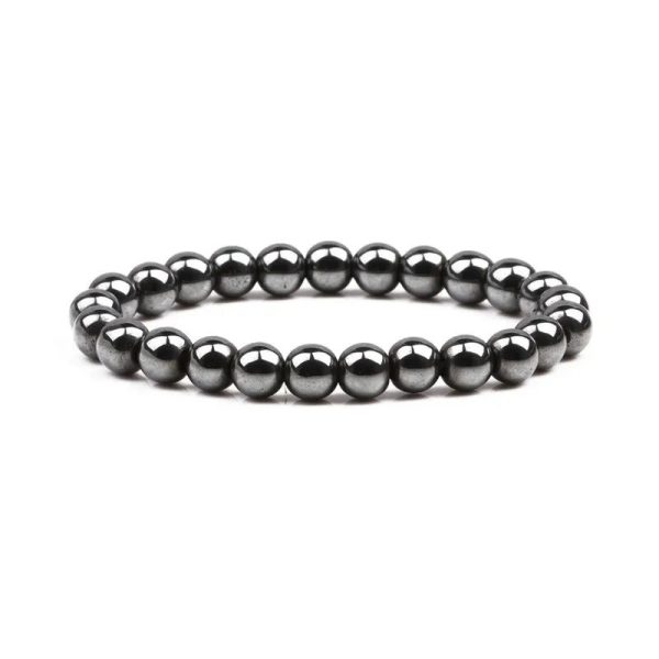 bracelet homme en hématite