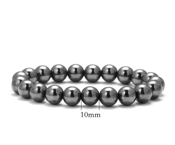 bracelet homme hématite magnétique