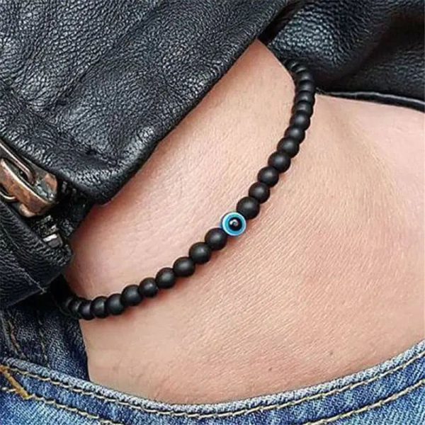 bracelet homme perle