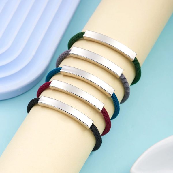 bracelet homme personnalisé cordon