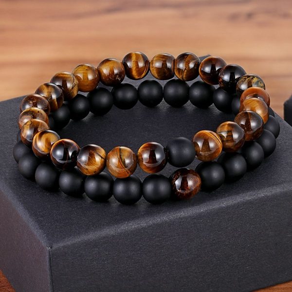 bracelet homme pierre