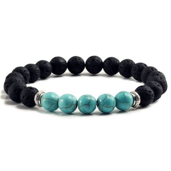 bracelet homme turquoise