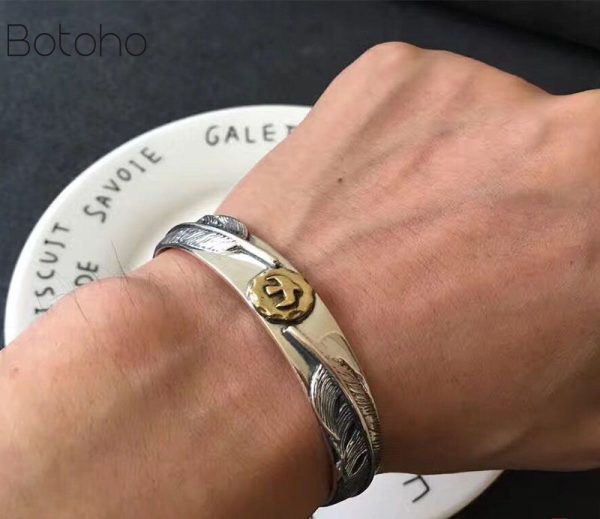 bracelet indien argent homme