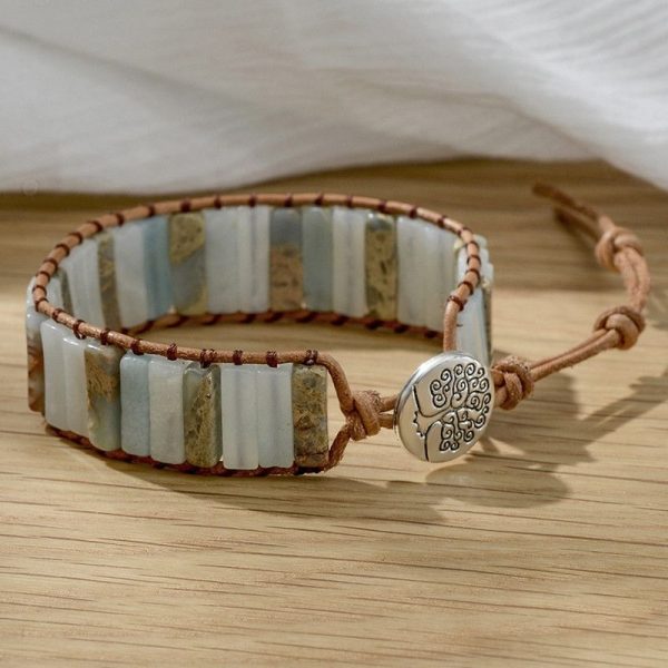 bracelet indien en pierre