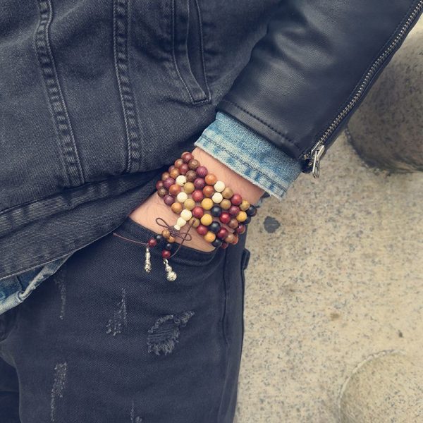 bracelet indien porte bonheur