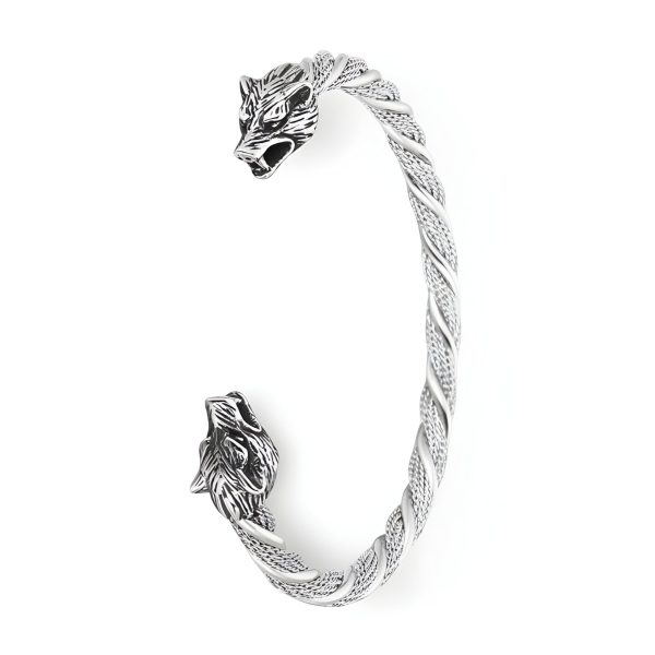 bracelet jonc en acier inoxydable