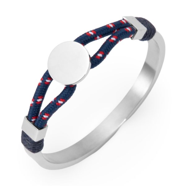 bracelet jonc et cordon personnalisé