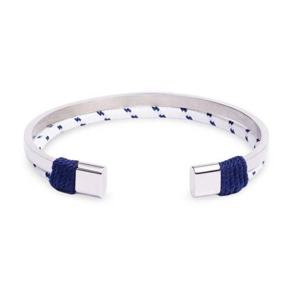 bracelet jonc et cordon pour homme