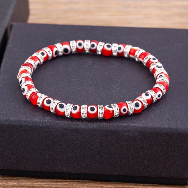 bracelet macramé perle