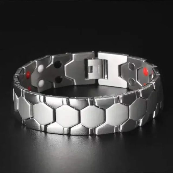 bracelet magnétique anti stress homme