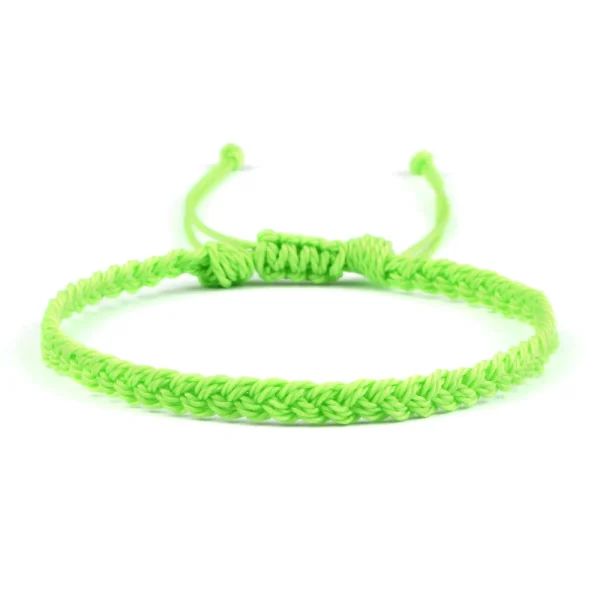 bracelet minimaliste cordon ciré