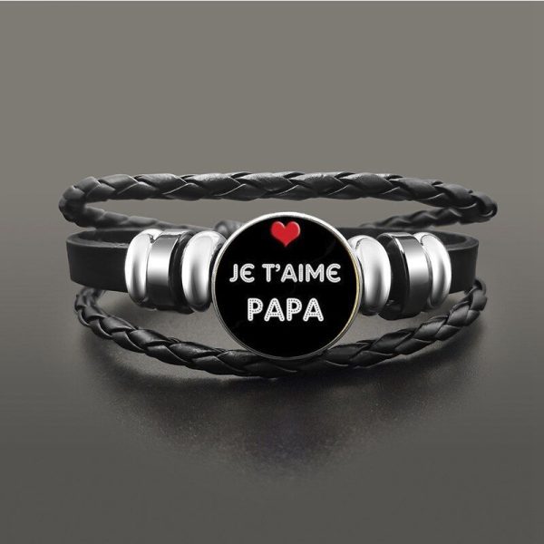 bracelet papa je t aime