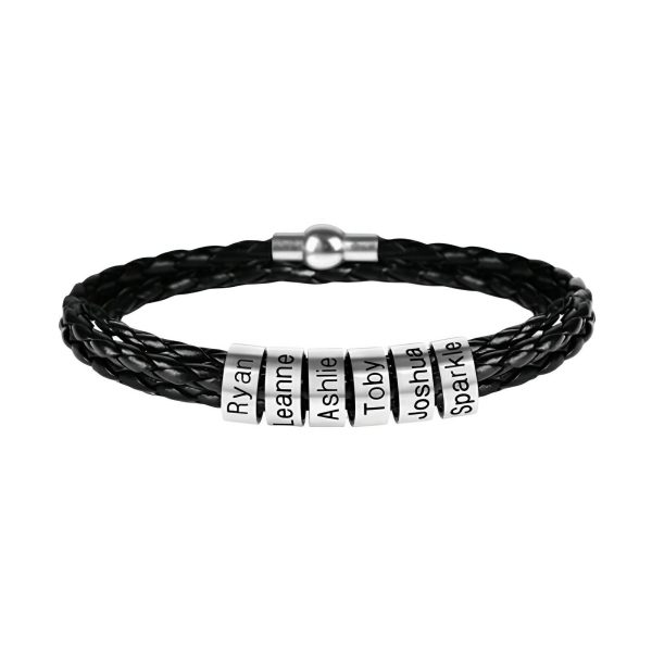 Bracelet Alpha en cuir