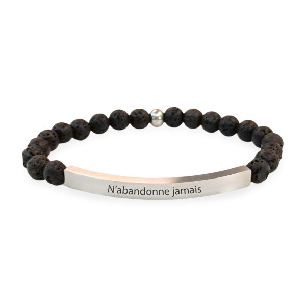 bracelet personnalisé en pierres naturelles