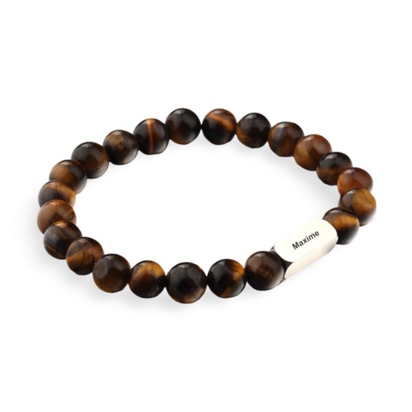 bracelet personnalisé en pierres naturelles