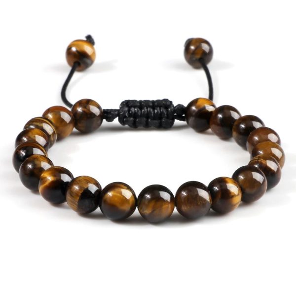 bracelet pierre œil de tigre